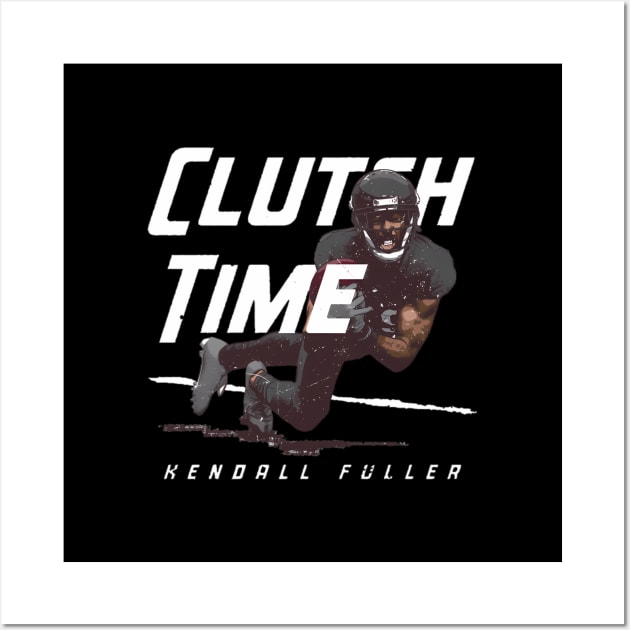 Kendall Fuller Washington Clutch Time Wall Art by caravalo